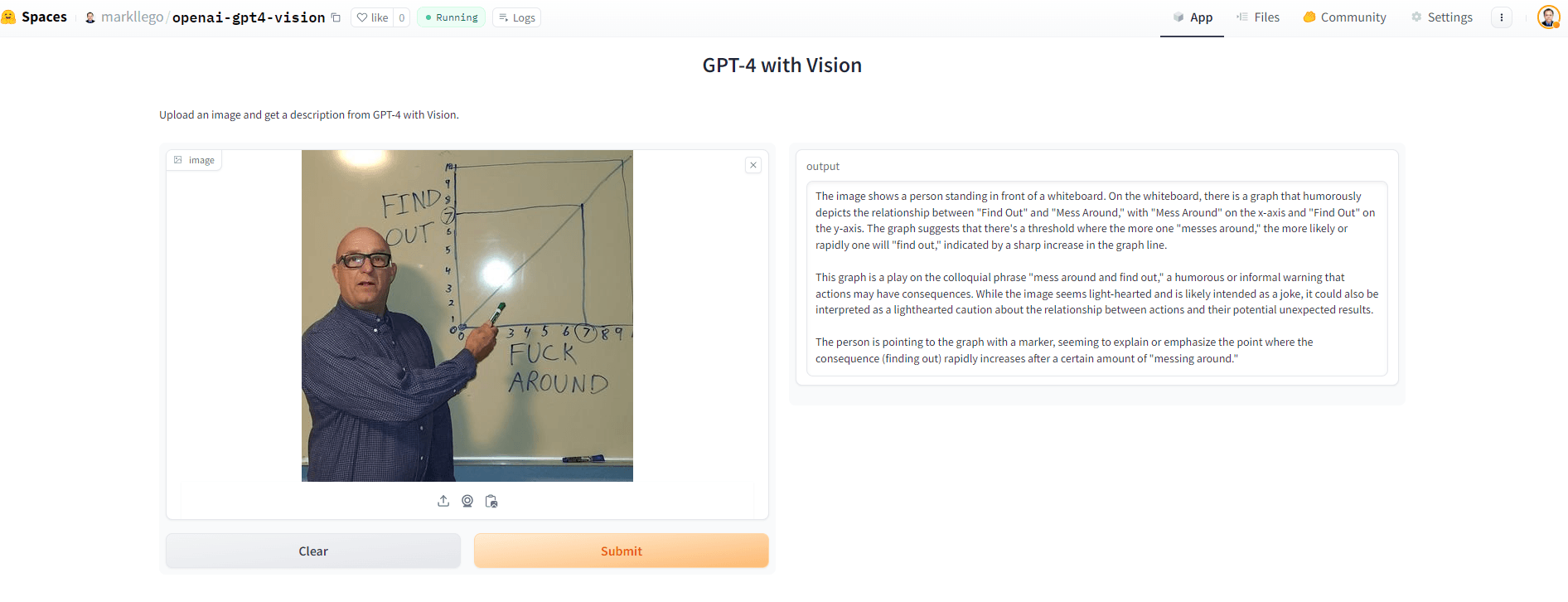 GPT-4 with Vision Demo